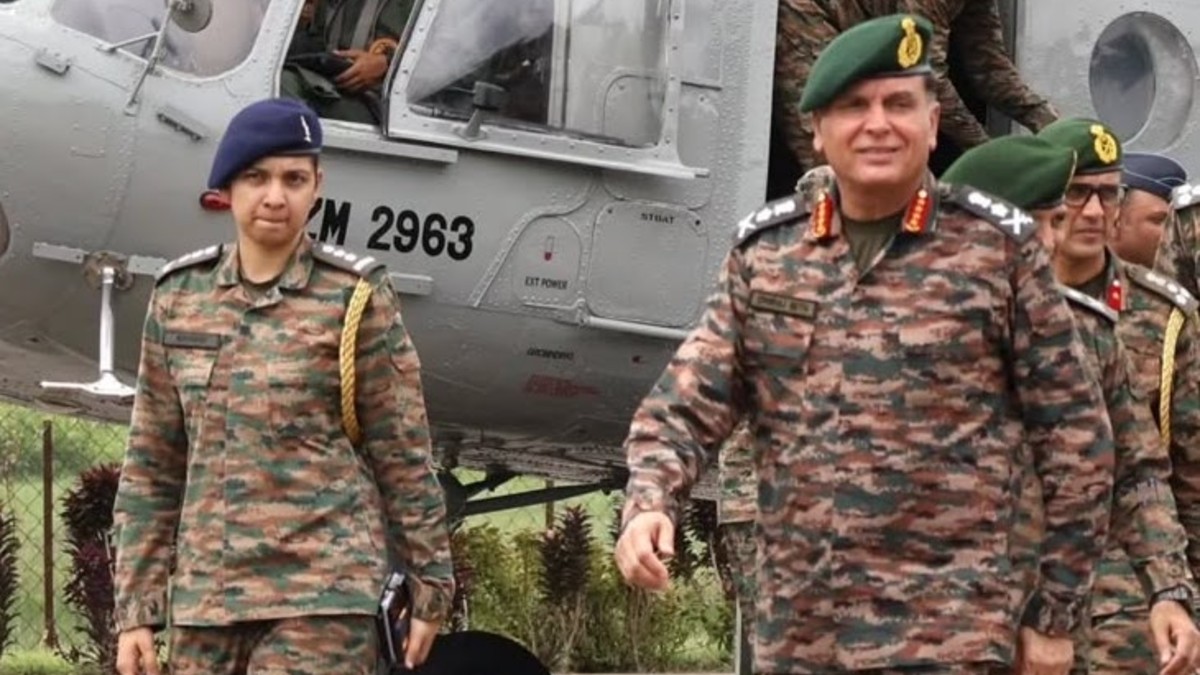 Captain Shivani Becomes First Woman ADC to Army Chief Gen Dhiraj Seth