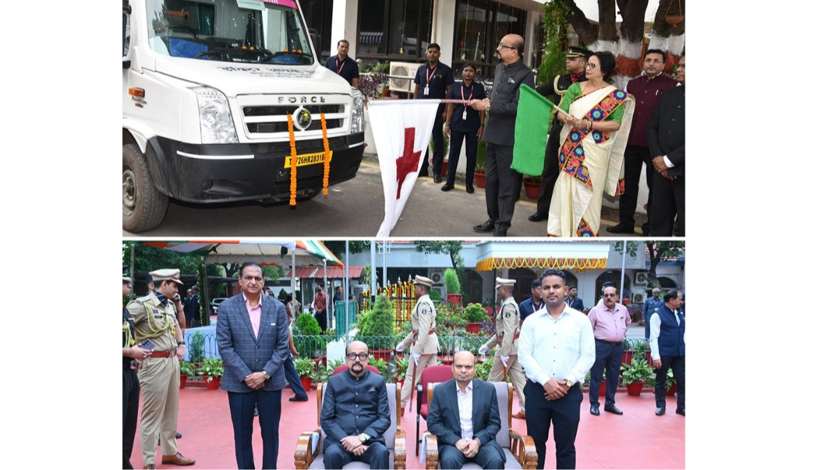 Chhattisgarh Governor flags off six REC-supported Mobile Medical Units