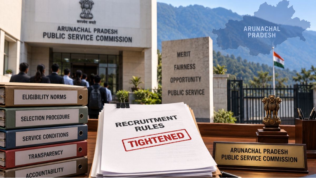 Arunachal tightens recruitment rules for Group A and B posts