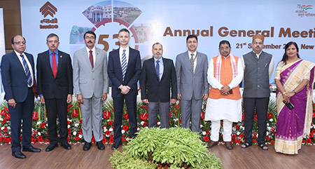 53rd annual general meeting of HUDCO held