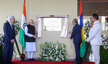 PM inaugurates NBCCâ€™s project in Mauritius