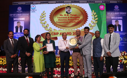 POWERGRID honoured with CBIP Award 2024